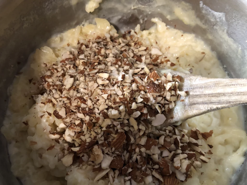 Risalamande, riz au lait danois de Noël - Étape 5