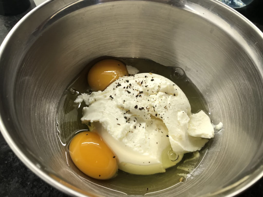 Gâteau de pommes de terre aux épinards , recette albanaise - Étape 7