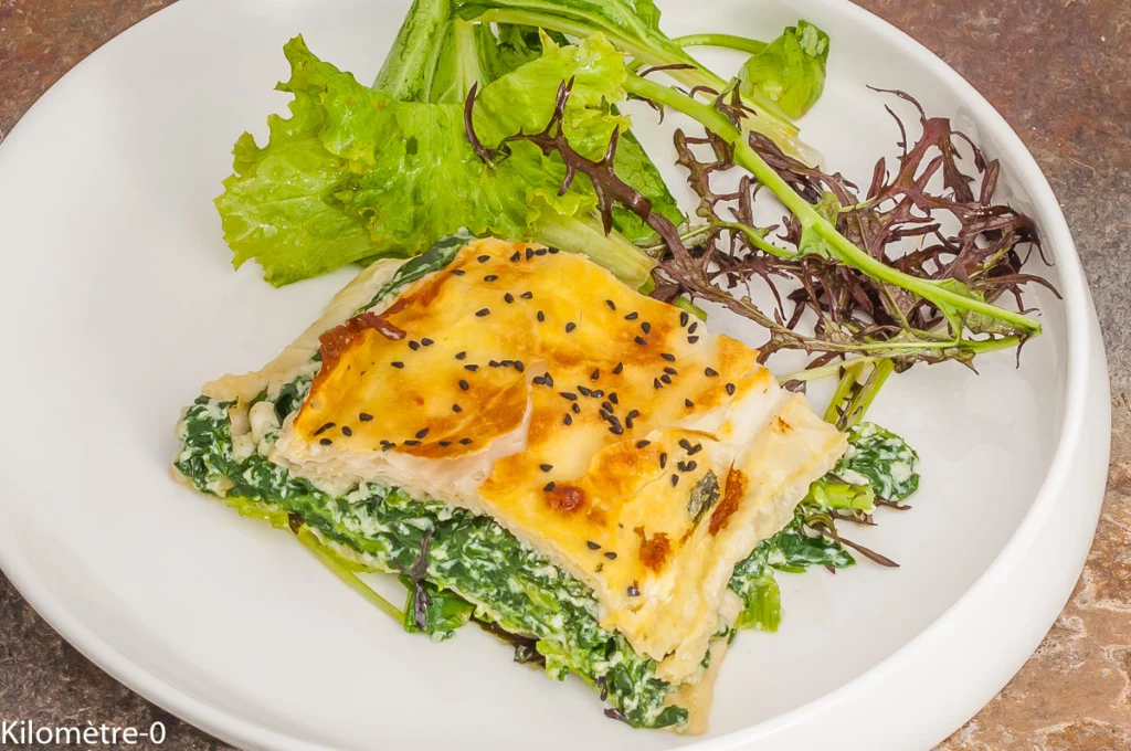 Bûche végétarienne aux épinards et au fromage - Étape 8