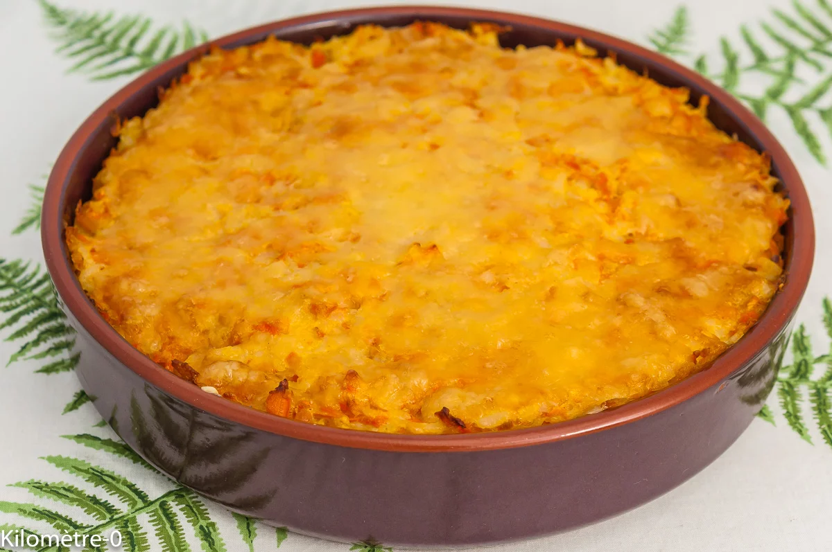 Photo de recette de gratin, carottes, riz, cuisine finlandaise, Noël finlandais, facile, économique, rapide, bio de Kilomètre-0, blog de cuisine réalisée à partir de produits de saison et issus de circuits courts