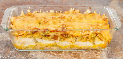 Photo de recette végétarienne, healthy, lasagnes, ravioles du Dauphiné, poireau, navet, légumes, bio, automne, hiver, gratin, facile, four vapeur,  Kilomètre-0, blog de cuisine réalisée à partir de produits de saison et issus de circuits courts