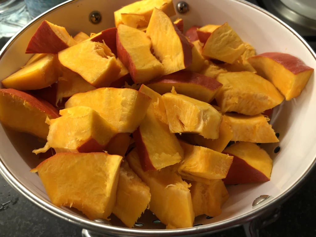 Pâtes au potimarron et au roquefort - Étape 1