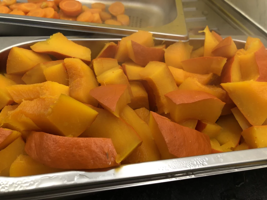 Pâtes au potimarron et au roquefort - Étape 2