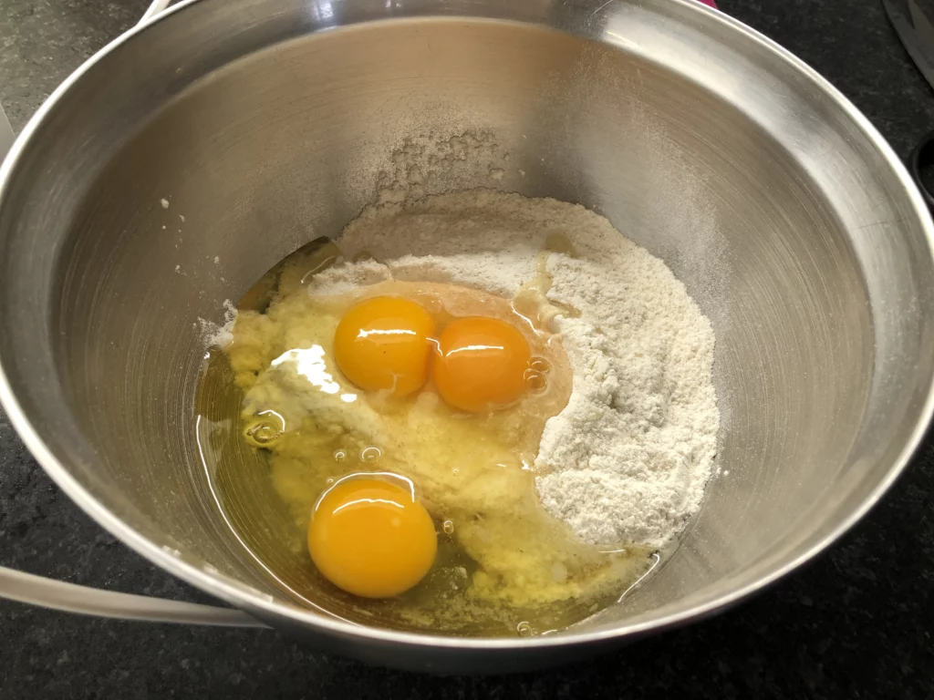 Le crépiau aux pommes - Étape 2