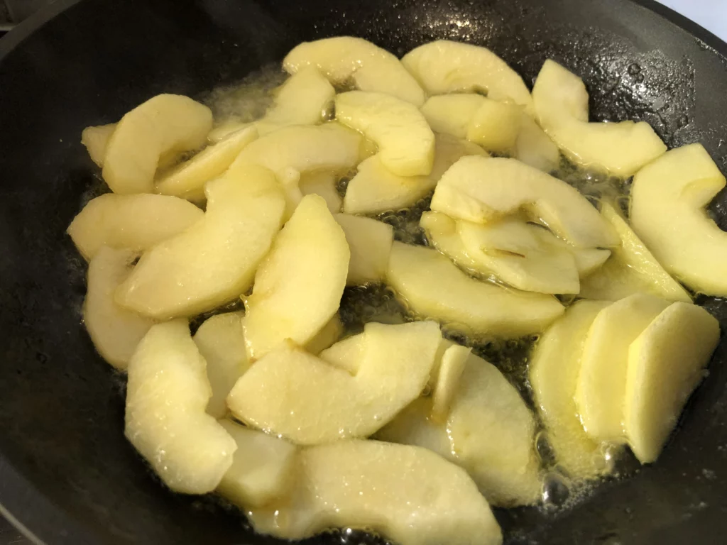 Le crépiau aux pommes - Étape 7