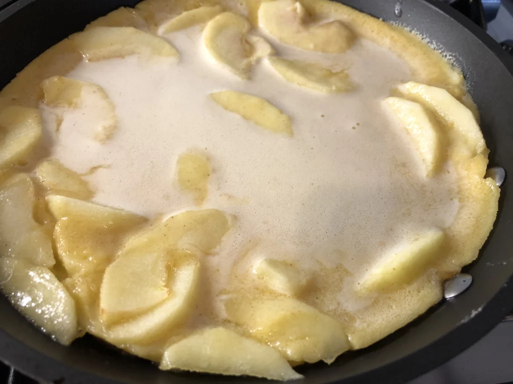 Le crépiau aux pommes - Étape 9