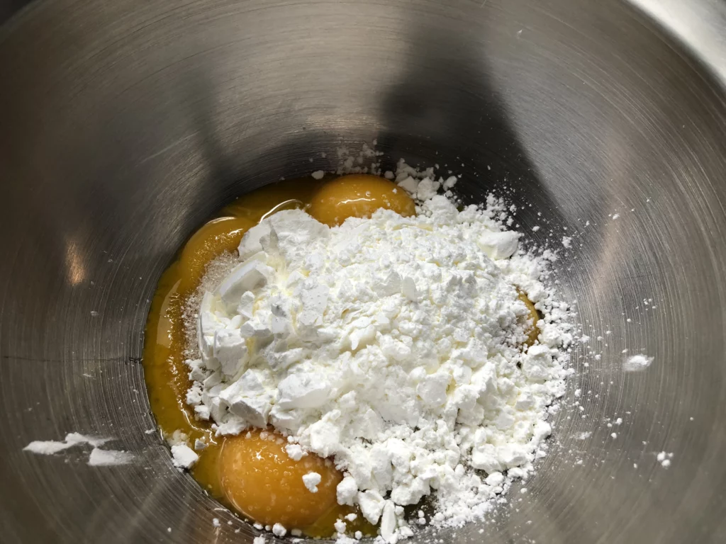 Flan pâtissier sans pâte - Étape 2