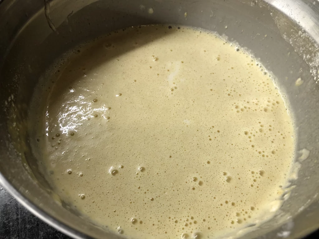 Crapiau, crêpe salée du Morvan au lard - Étape 2