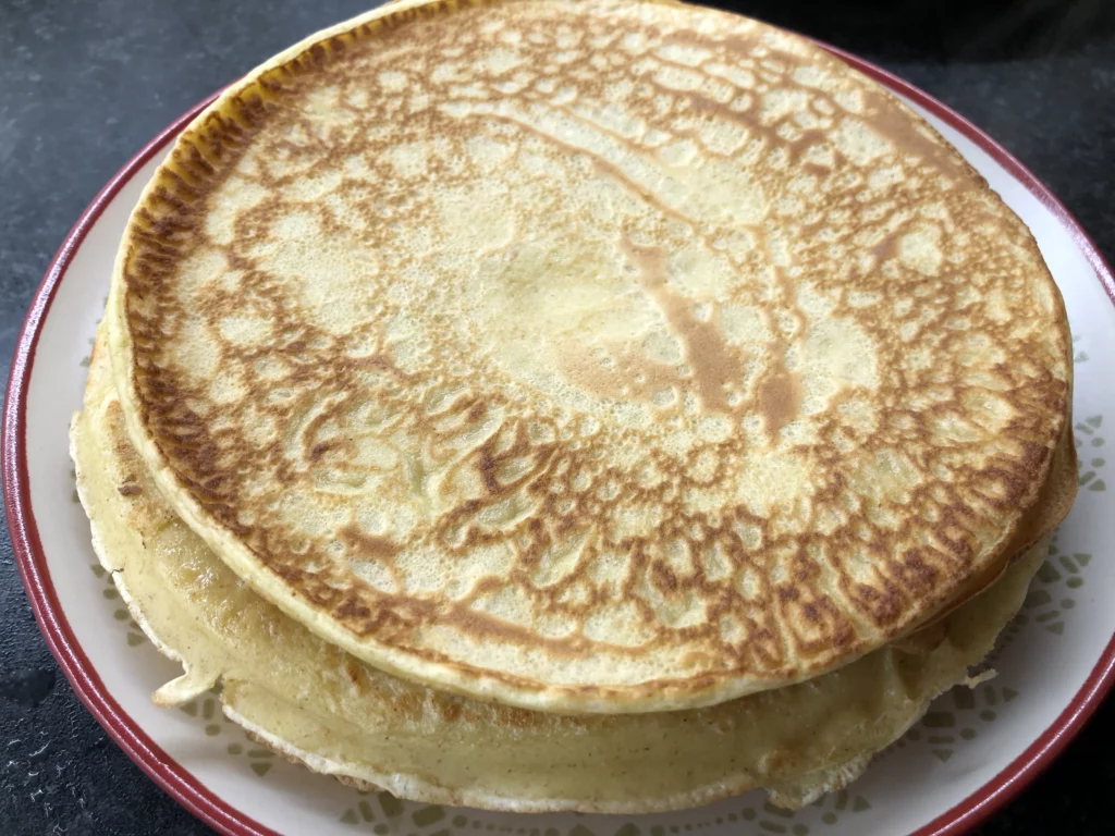 Crapiau, crêpe salée du Morvan au lard - Étape 5