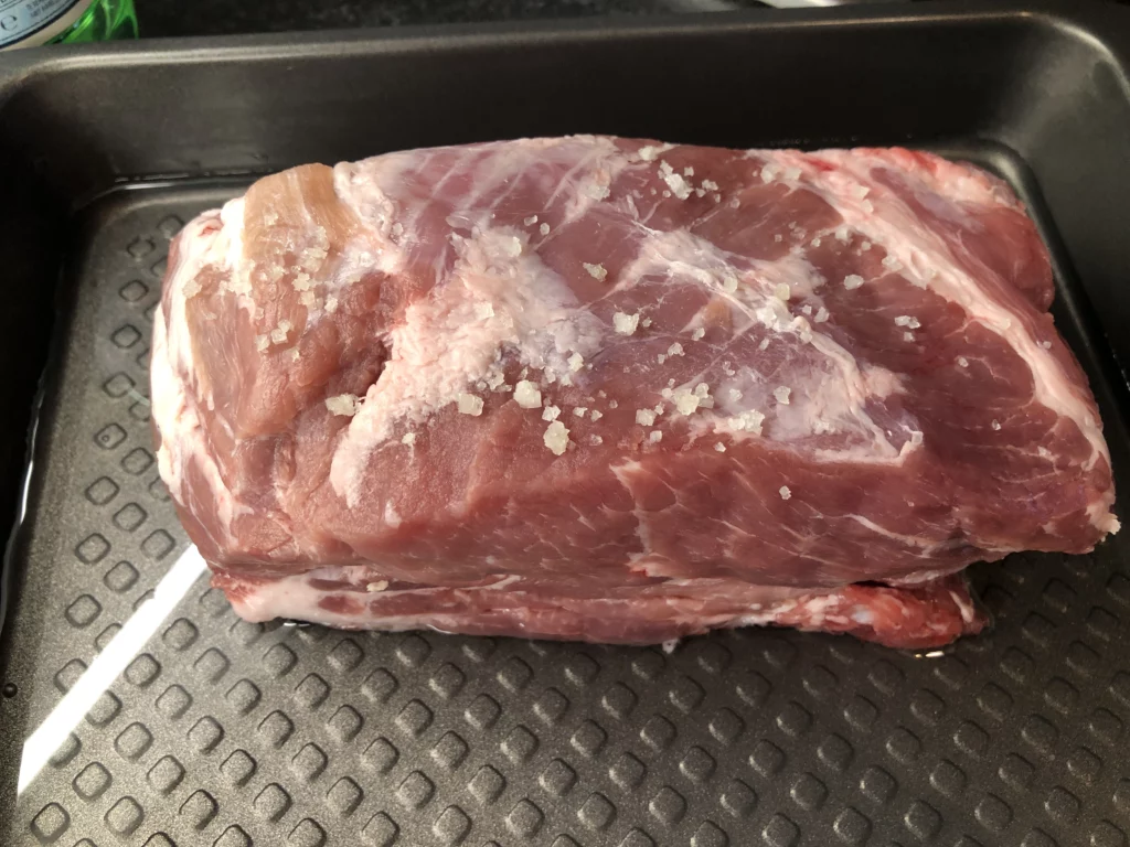 Rôti de porc aux lentilles et légumes d&rsquo;hiver - Étape 1