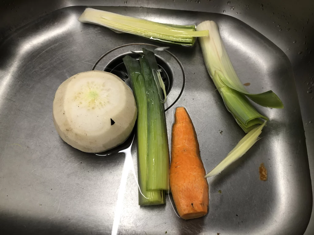 Rôti de porc aux lentilles et légumes d&rsquo;hiver - Étape 2