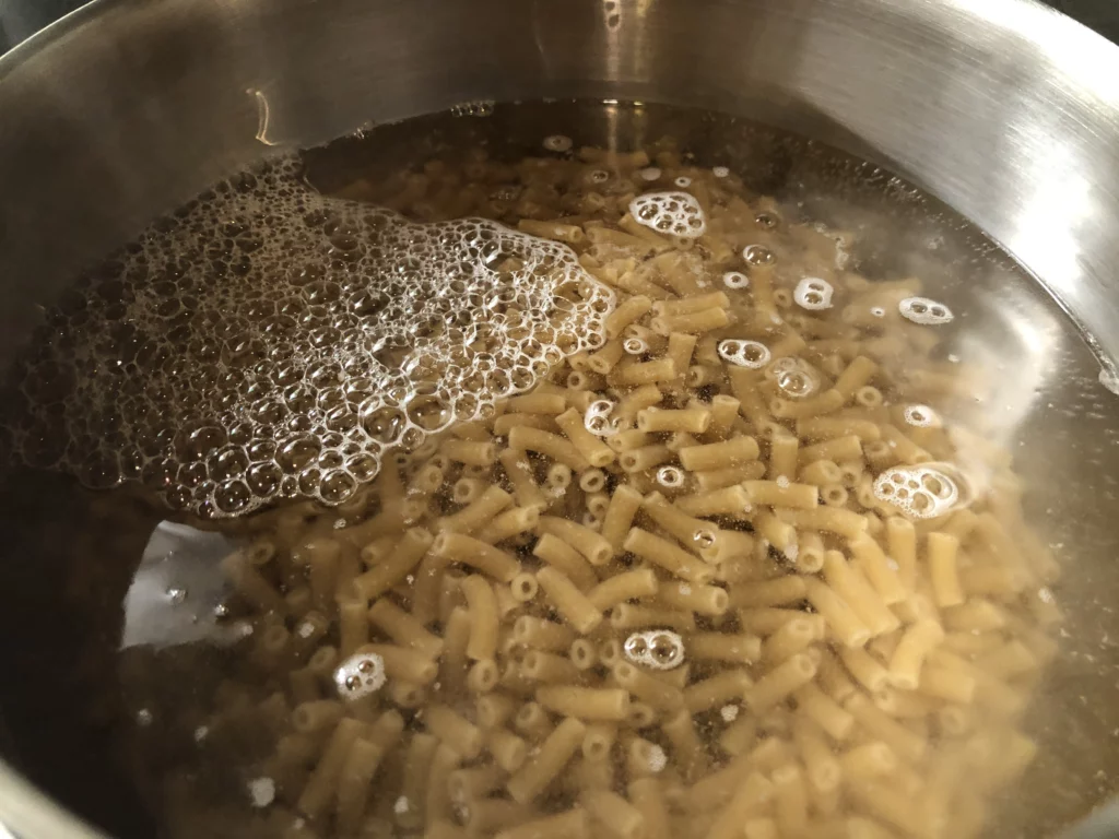 Pâtes au potimarron et au roquefort - Étape 3