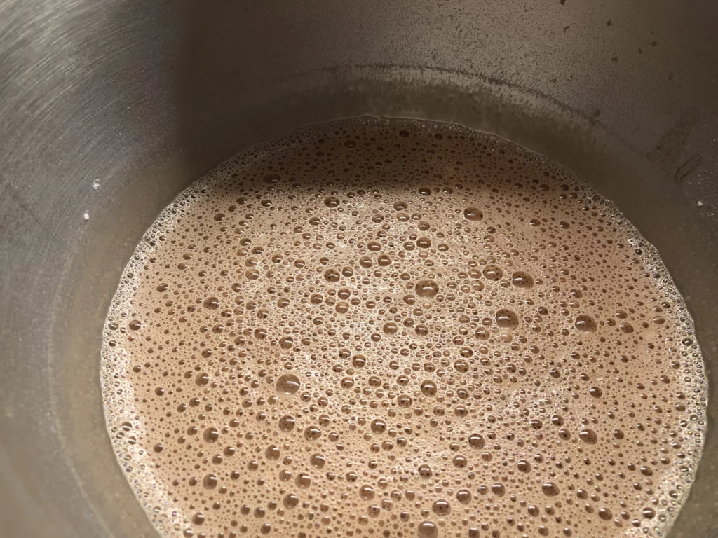 Crème au chocolat - Étape 6