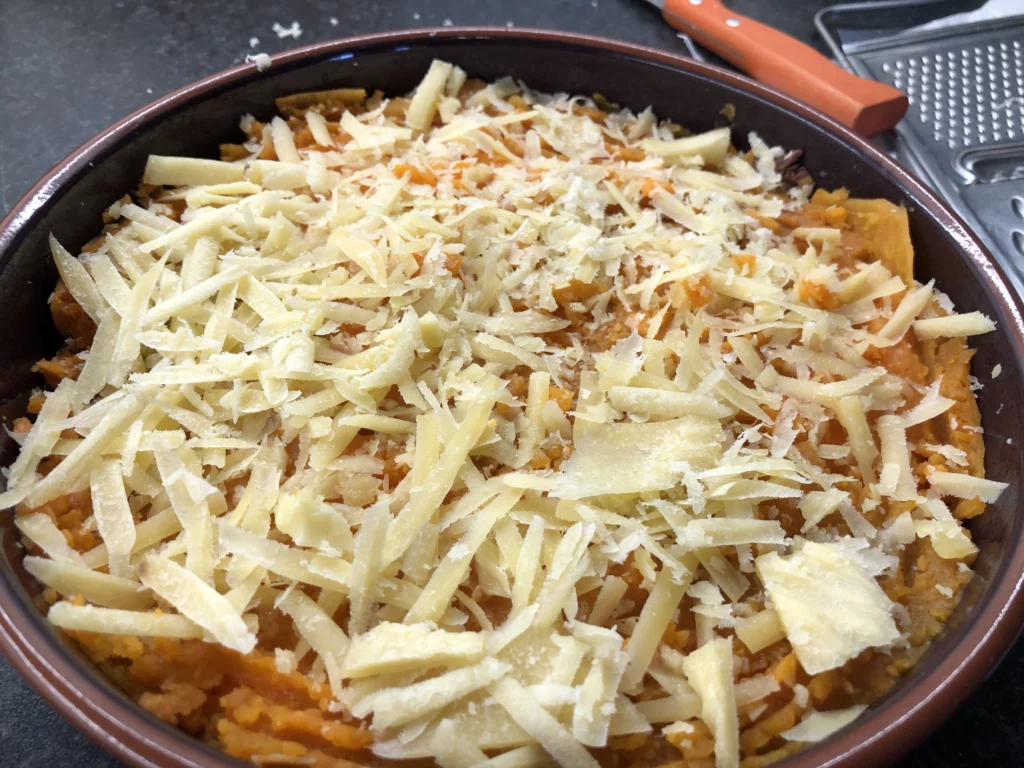 Parmentier de canard aux patates douces - Étape 6