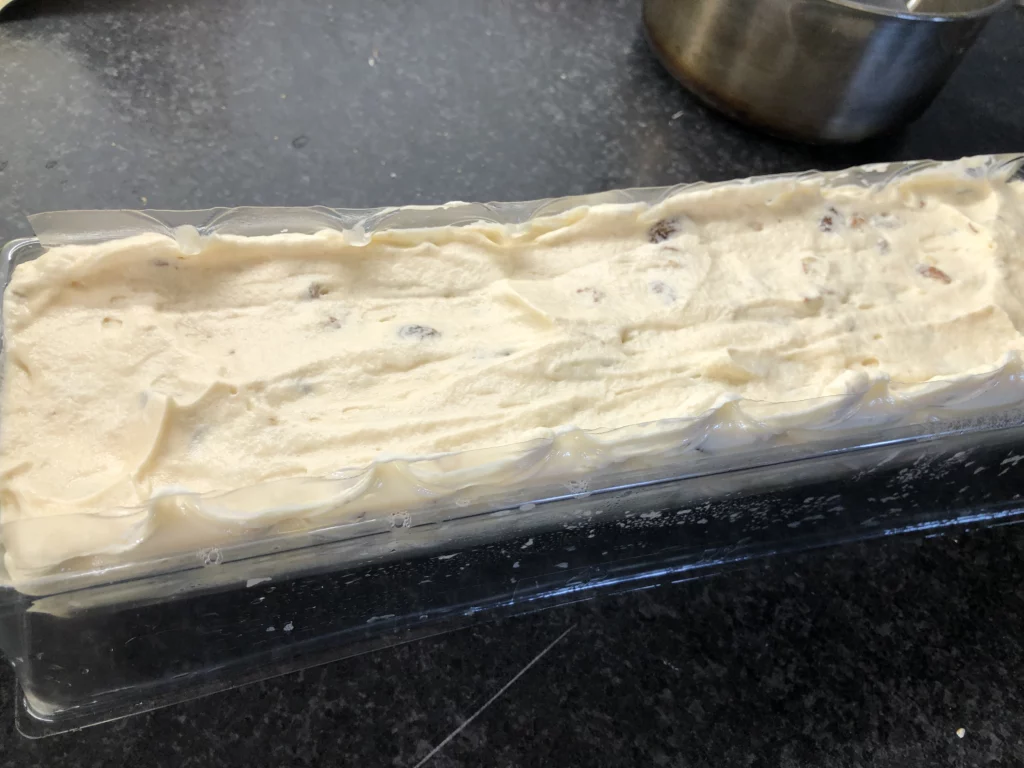 Bûche de nougat glacé - Étape 10