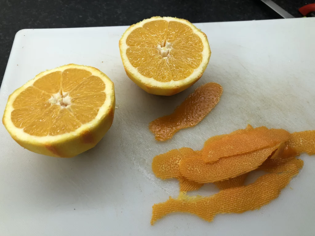 Gâteau facile à l&rsquo;orange - Étape 1