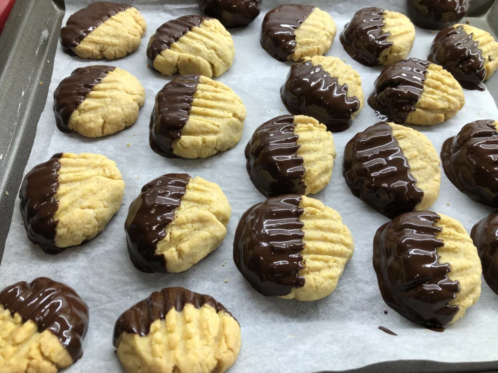 Biscuits pattes de chat - Étape 7