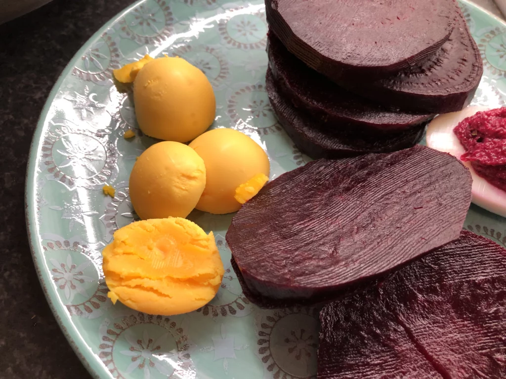 Farandole de betteraves - Étape 8