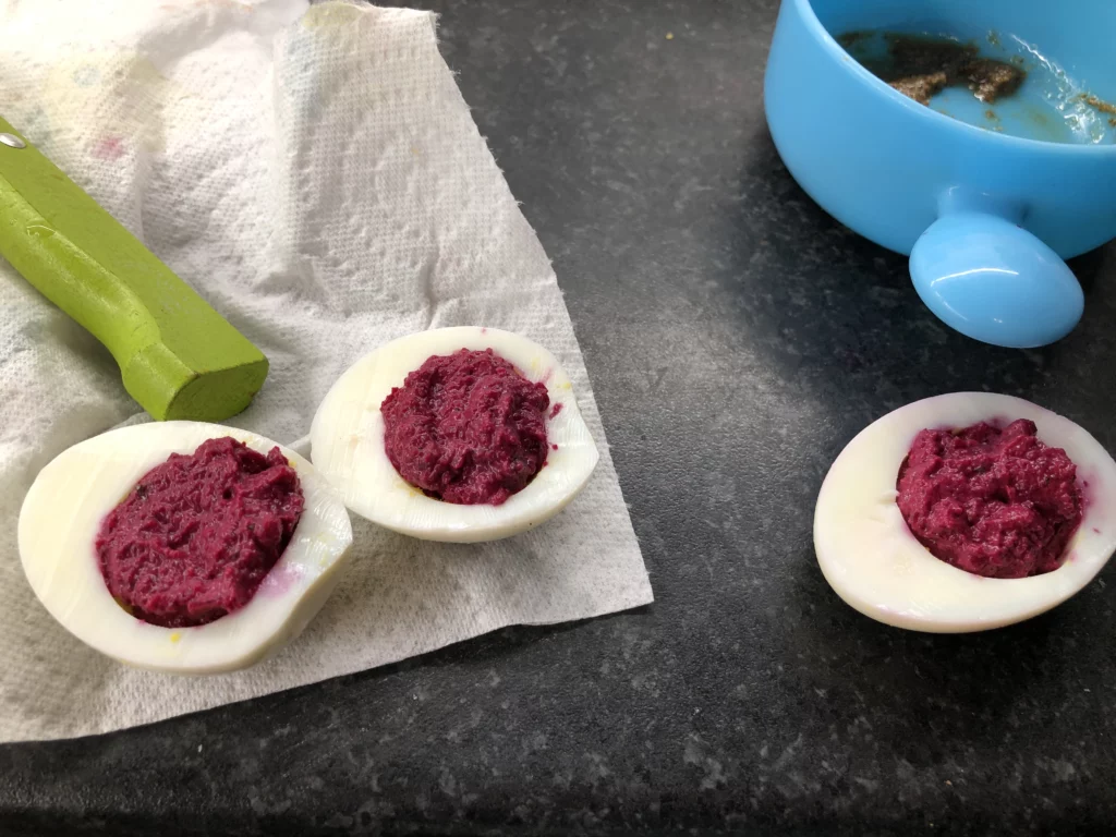 Farandole de betteraves - Étape 7