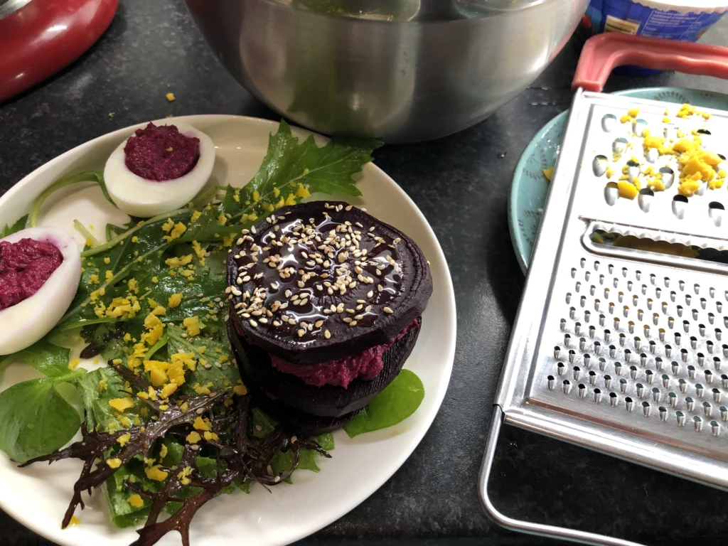 Farandole de betteraves - Étape 10