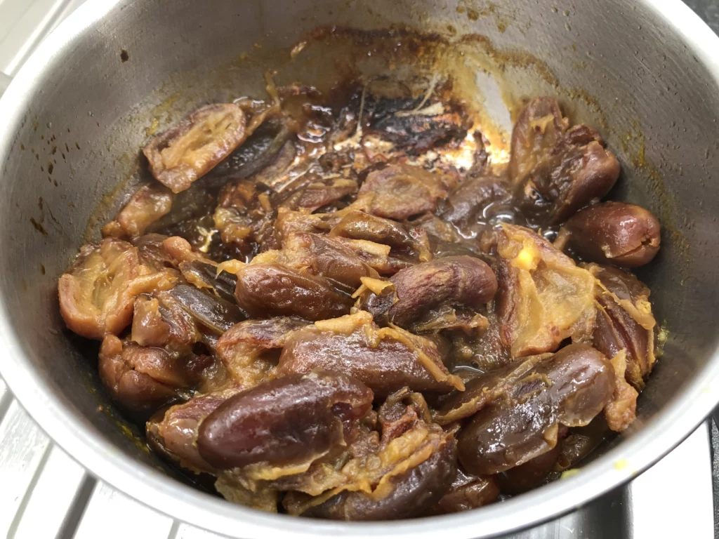 Pâte de dattes - Étape 2