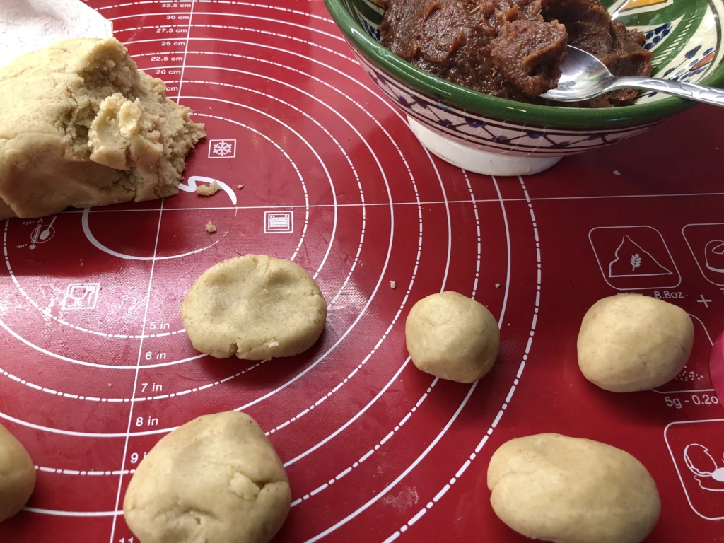 Biscuits marocains aux dattes - Étape 4