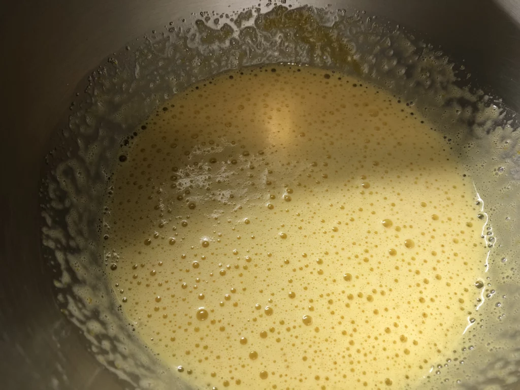 Lemon curd, crème au citron - Étape 5