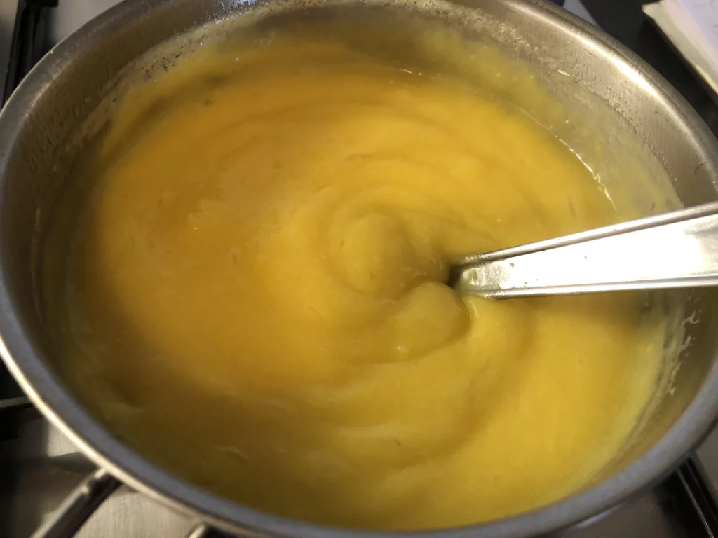 Lemon curd, crème au citron - Étape 7