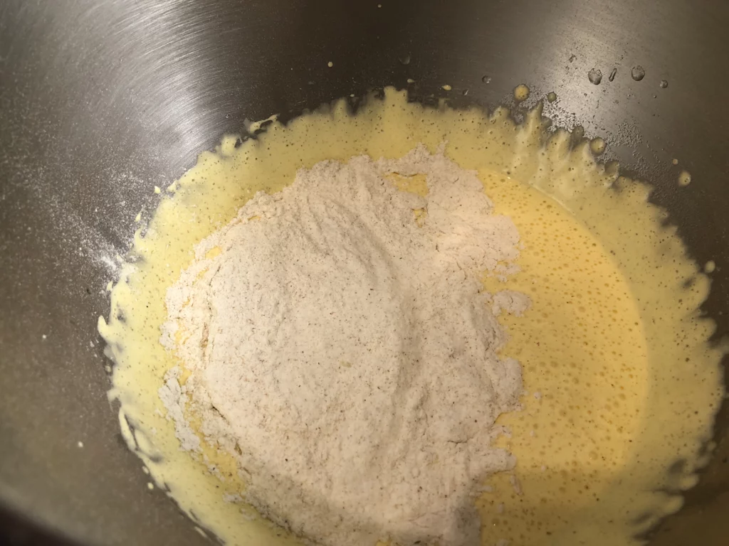 Bûche aux mangues et à la noix de coco - Étape 3