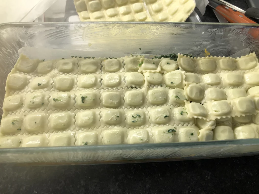 Lasagnes de ravioles patate douce et épinards - Étape 12