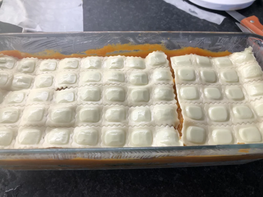 Lasagnes de ravioles patate douce et épinards - Étape 14