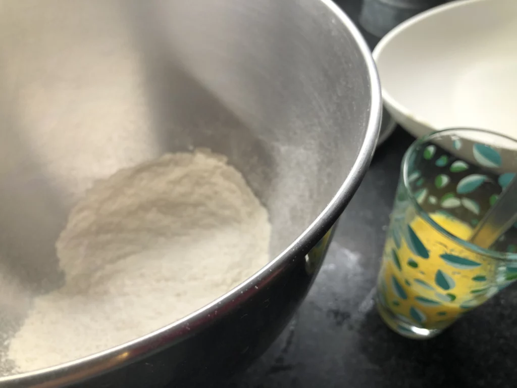 Sablés au parmesan - Étape 1