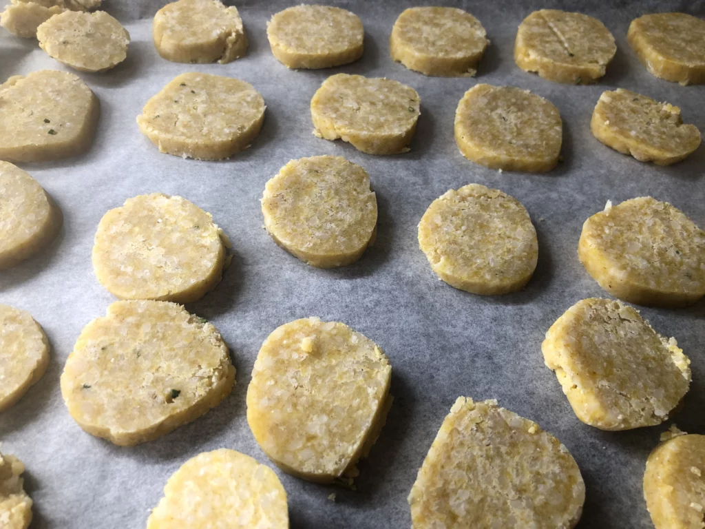 Sablés au parmesan - Étape 4