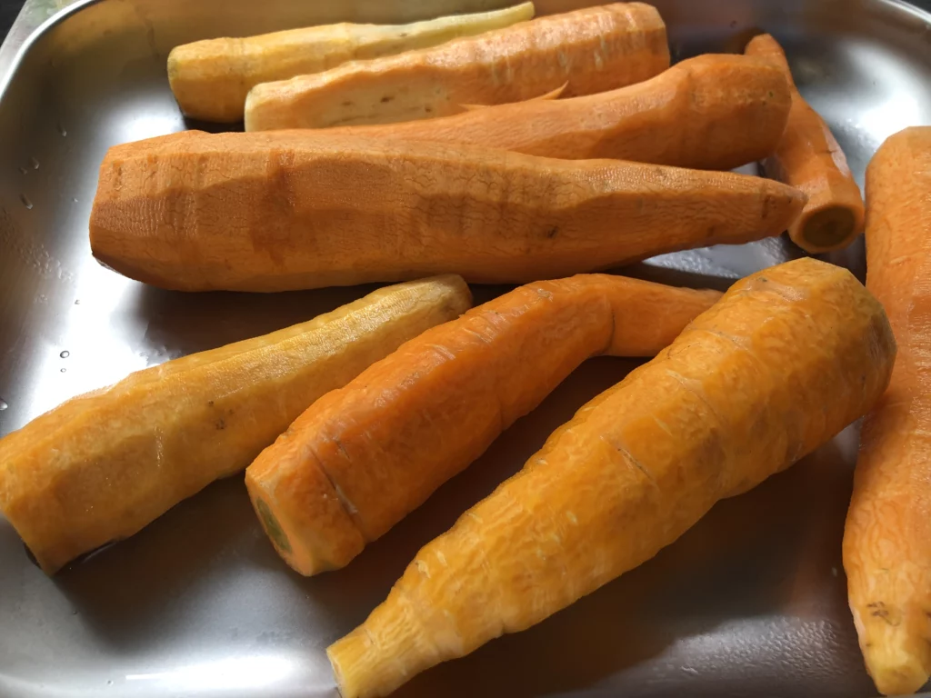 Gratin de carottes ( Noël finlandais) - Étape 1