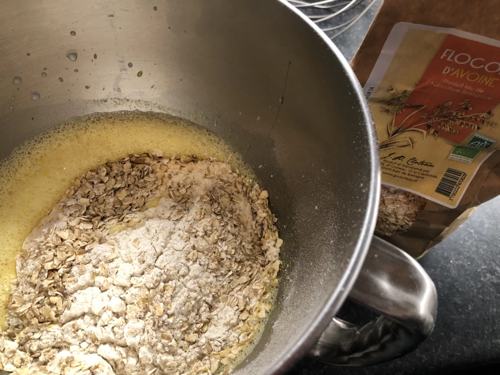 Banana bread aux flocons d&rsquo;avoine - Étape 4