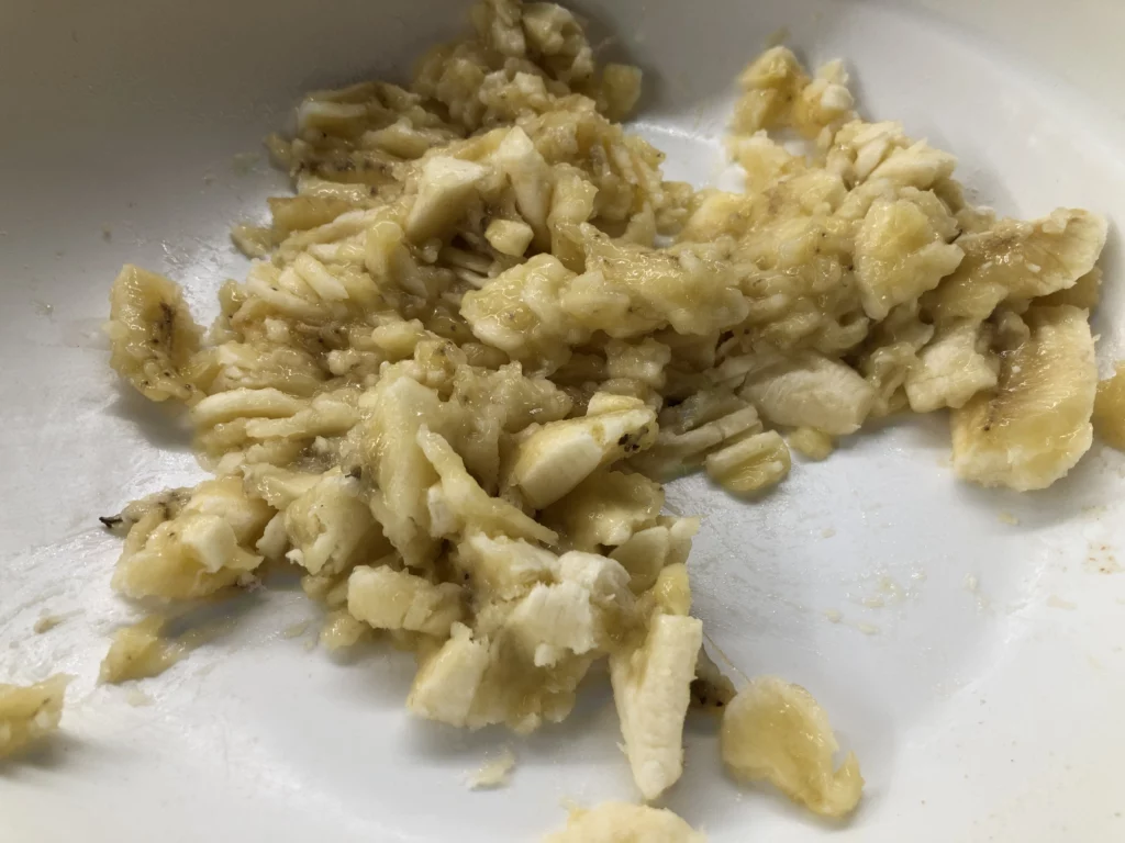 Banana bread aux flocons d&rsquo;avoine - Étape 5