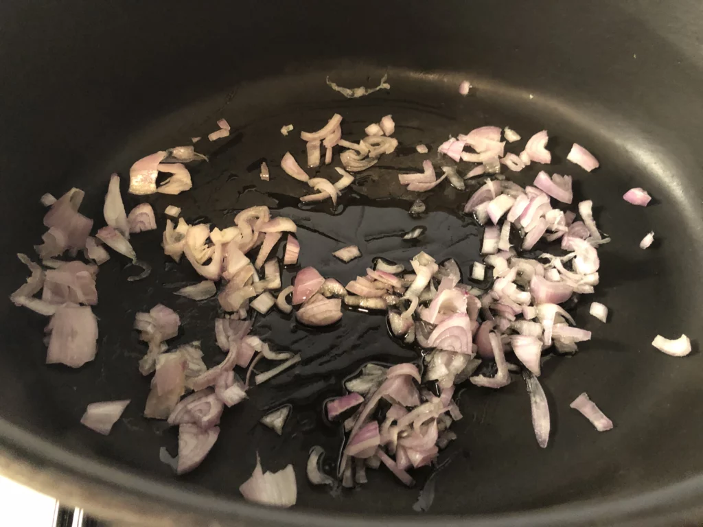 Bourguignon végétarien - Étape 2