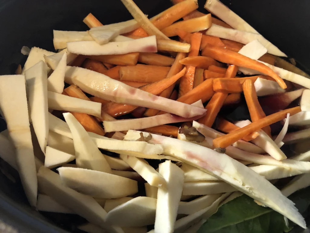 Bourguignon végétarien - Étape 4