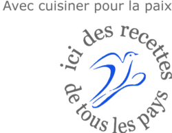 Logo cuisiner pour la paix