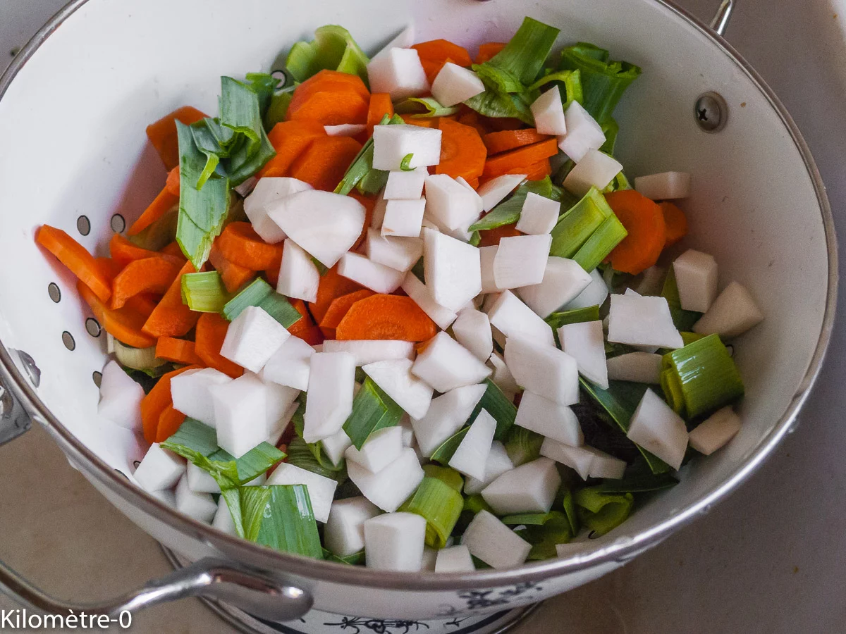 Photo de recette de Kilomètre-0, blog de cuisine réalisée à partir de produits de saison et issus de circuits courts