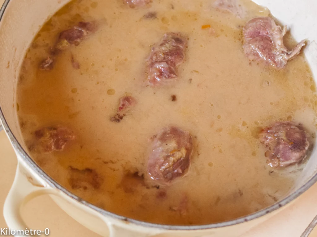 Joues de porc à l&rsquo;orange - Étape 4