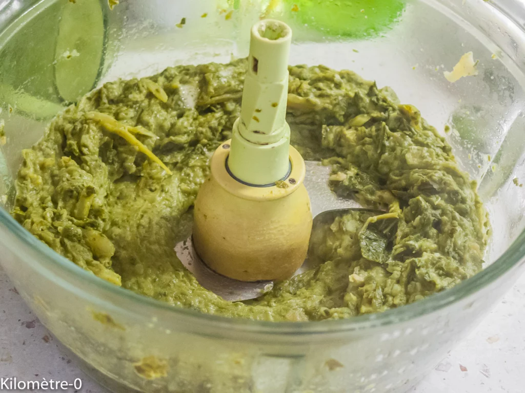 Embeurrée de choux verts aux saint jacques - Étape 4