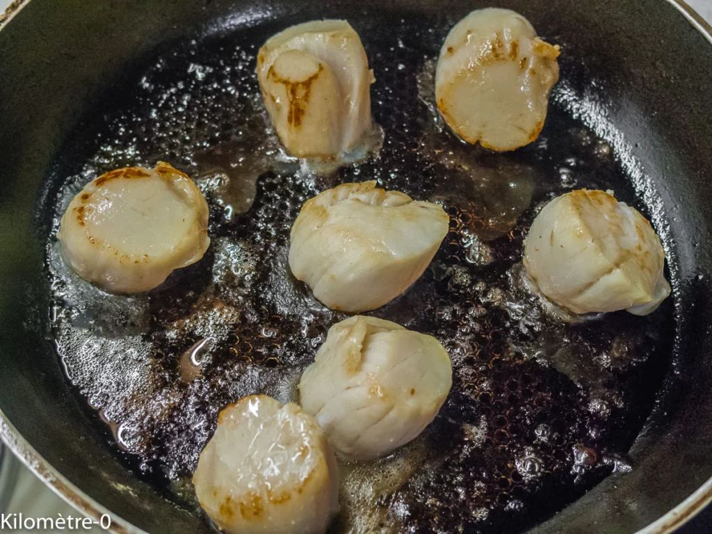 Embeurrée de choux verts aux saint jacques - Étape 5