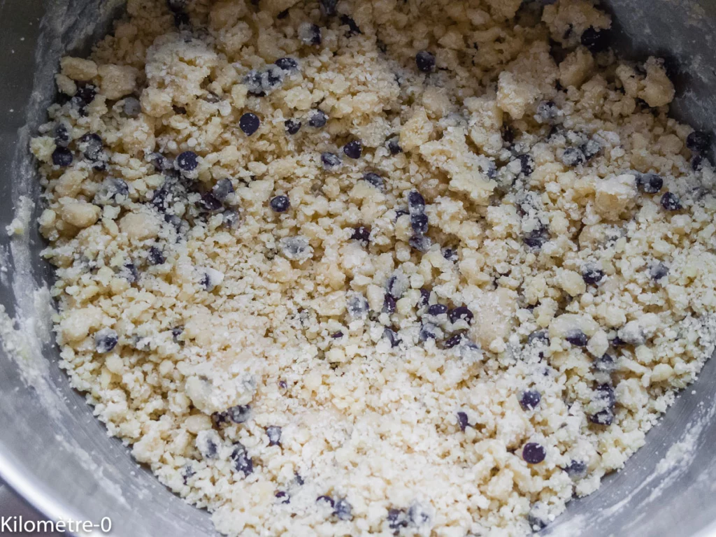 Cookie-tarte fourré aux marrons - Étape 4