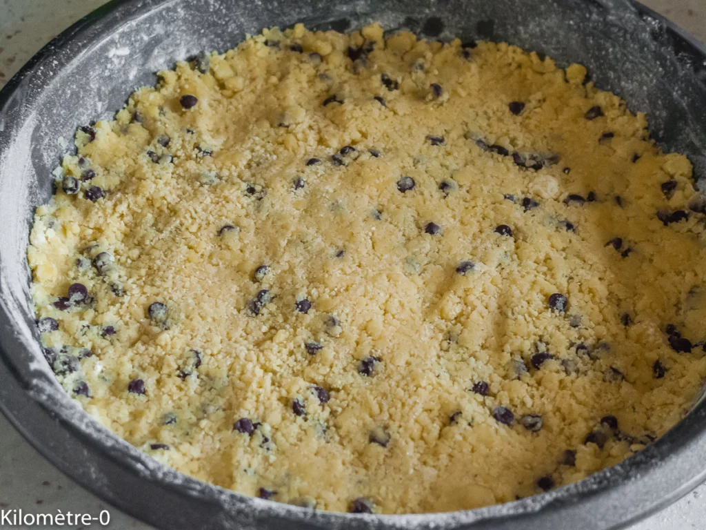 Cookie-tarte fourré aux marrons - Étape 5