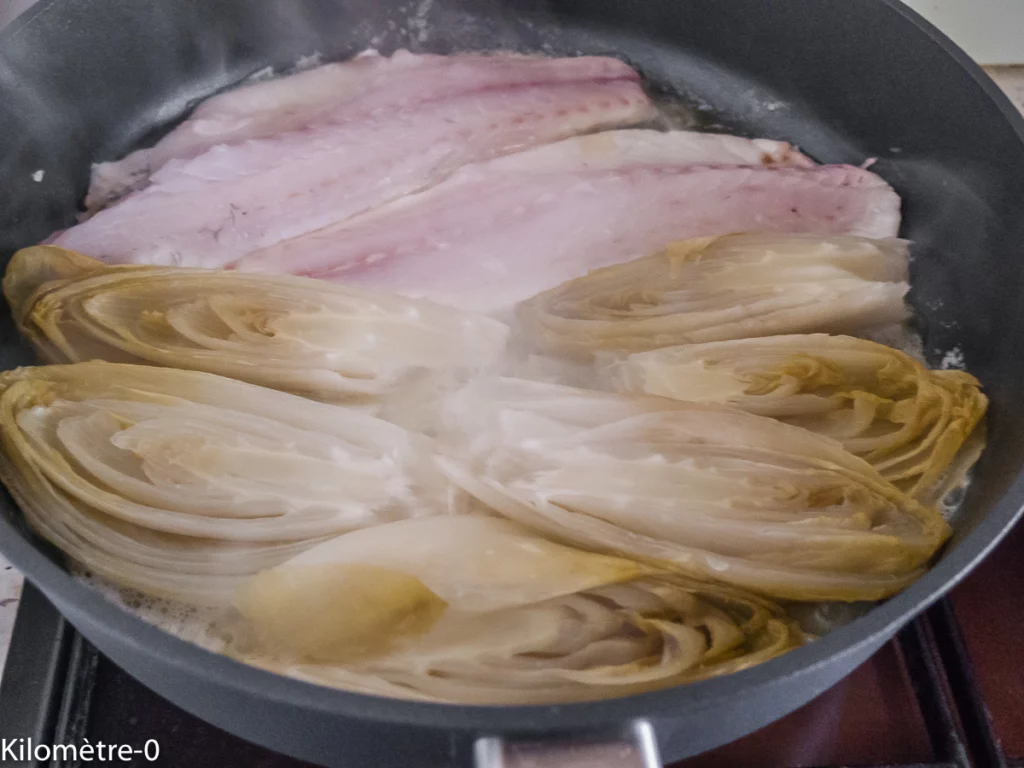 Filet de bar aux endives - Étape 3