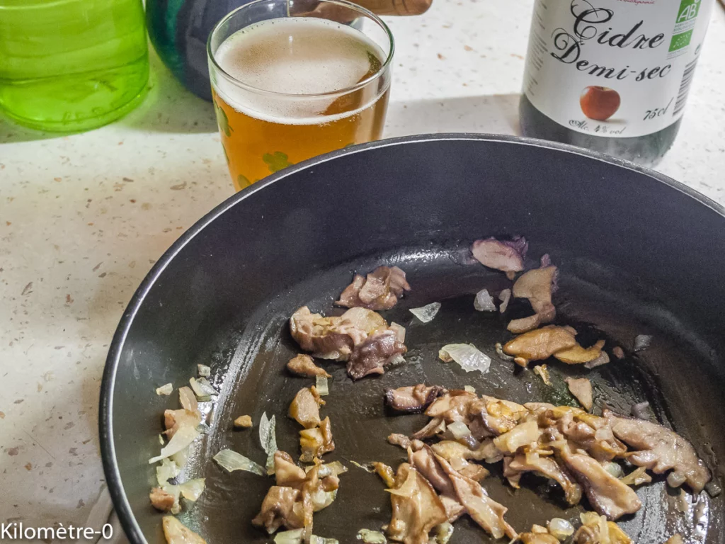 Sole, sauce au cidre et chou fleur - Étape 5