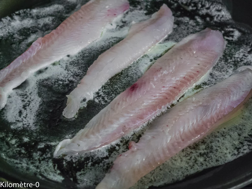 Sole, sauce au cidre et chou fleur - Étape 7
