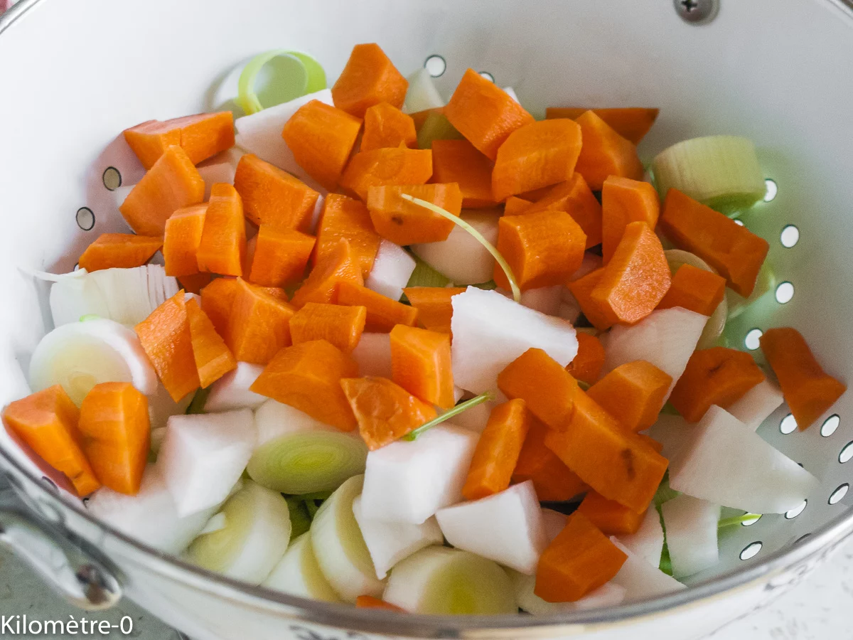 Photo de recette de Kilomètre-0, blog de cuisine réalisée à partir de produits de saison et issus de circuits courts