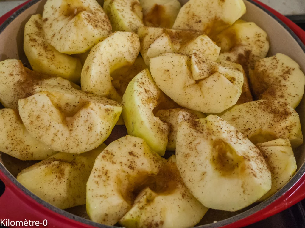 Tarte tatin aux pommes et aux épices - Étape 3